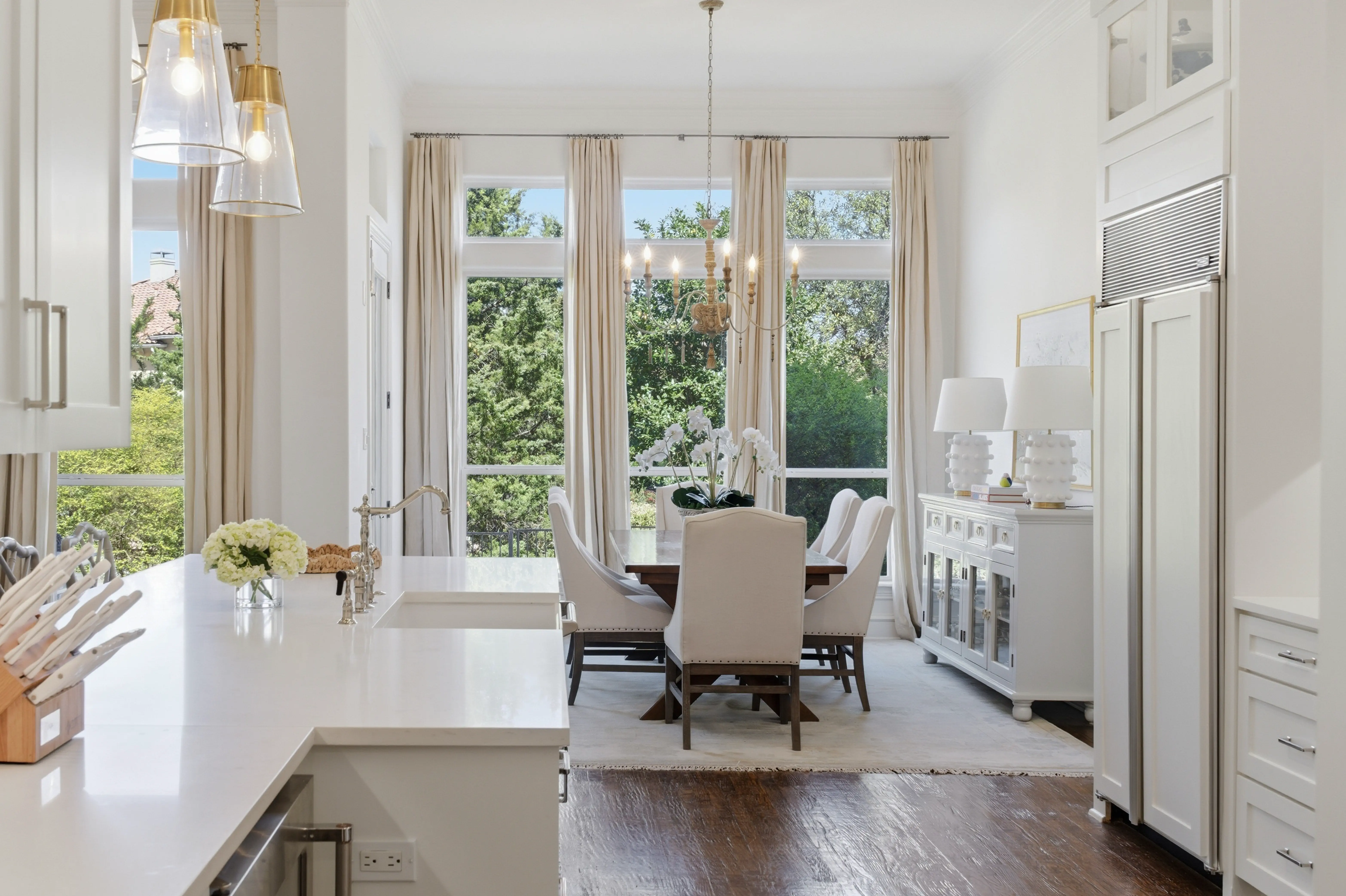Dining room close-up